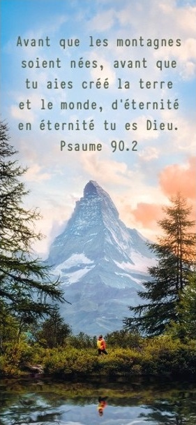 MARQUE-PAGE MAGNET AVANT QUE LES MONTAGNES PS 90.2