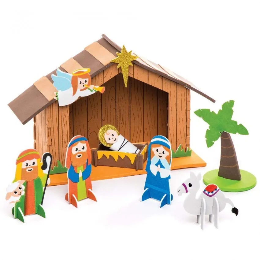 KIT CRECHE DE LA NATIVITE A ASSEMBLER