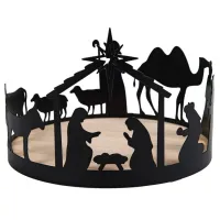 PLATEAU DECORATIF CRECHE