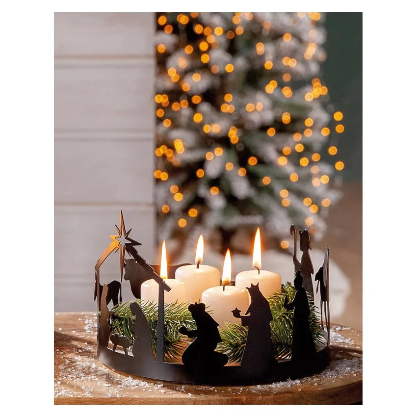 PLATEAU DECORATIF CRECHE