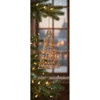 DECORATION "NAISSANCE DE JESUS" EN BOIS D'OLIVIER