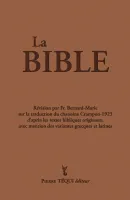 BIBLE CRAMPON 1923 REVISEE 2023 RIGIDE MARRON
