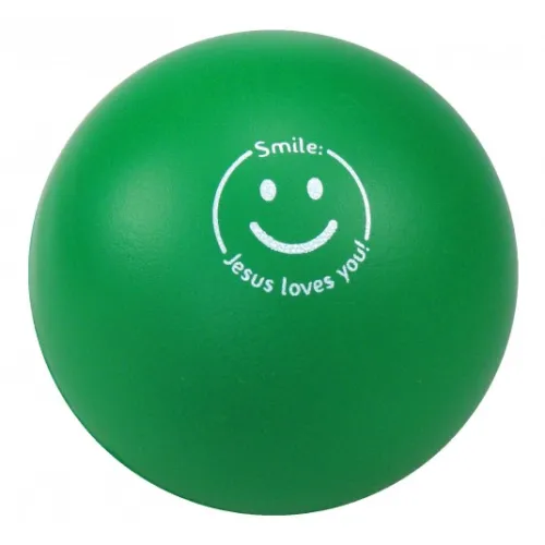 BALLE "SMILEY" VERT