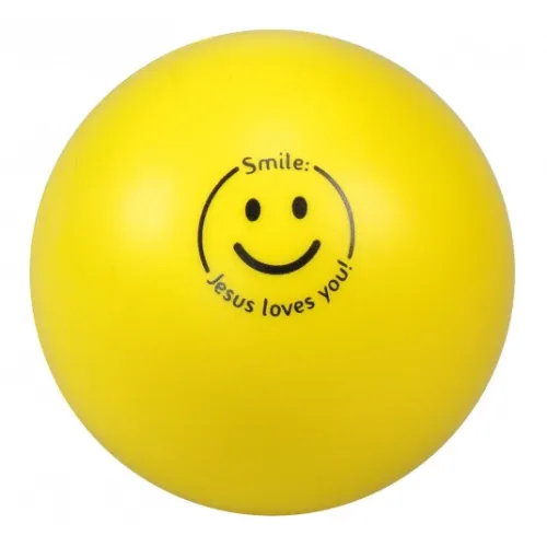 BALLE "SMILEY" JAUNE