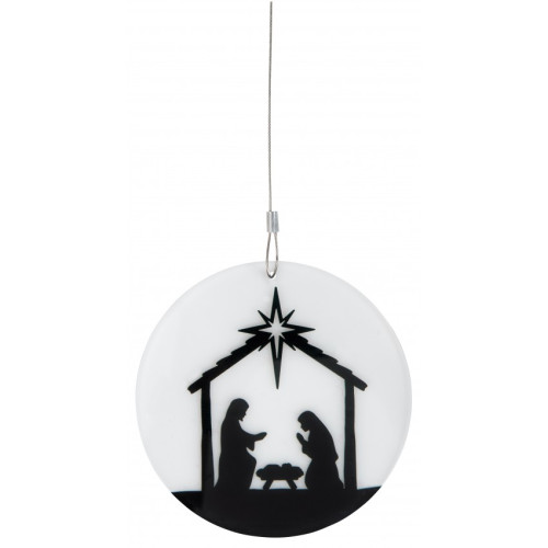 DECORATION CRECHE EN ACRYLIQUE