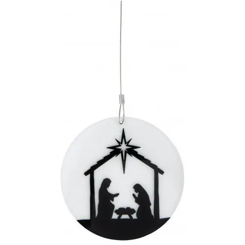 DECORATION CRECHE EN ACRYLIQUE