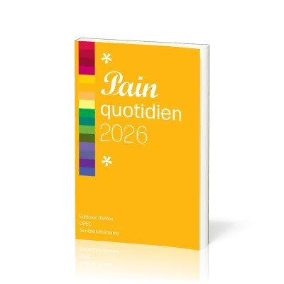 CALENDRIER LUTHERIEN PAIN QUOTIDIEN