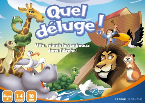 QUEL DELUGE ! - UN JEU COOPERATIF POUR LES 4-7 ANS