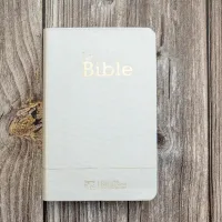 BIBLE SEGOND 21 COMPACTE "PREMIUM STYLE" SOUPLE TOILE BLANCHE AVEC ONGLETS TRANCHES DOREES