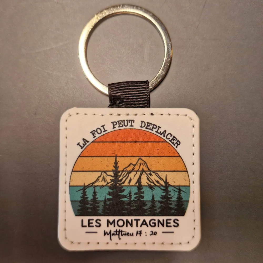 PORTE CLE IMPRIME MATTHIEU 17:20