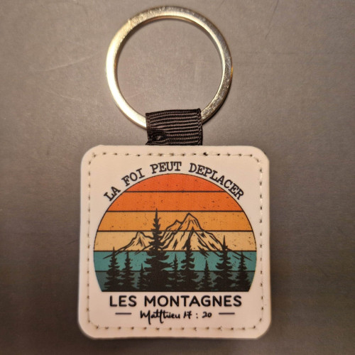 PORTE CLE IMPRIME MATTHIEU 17:20