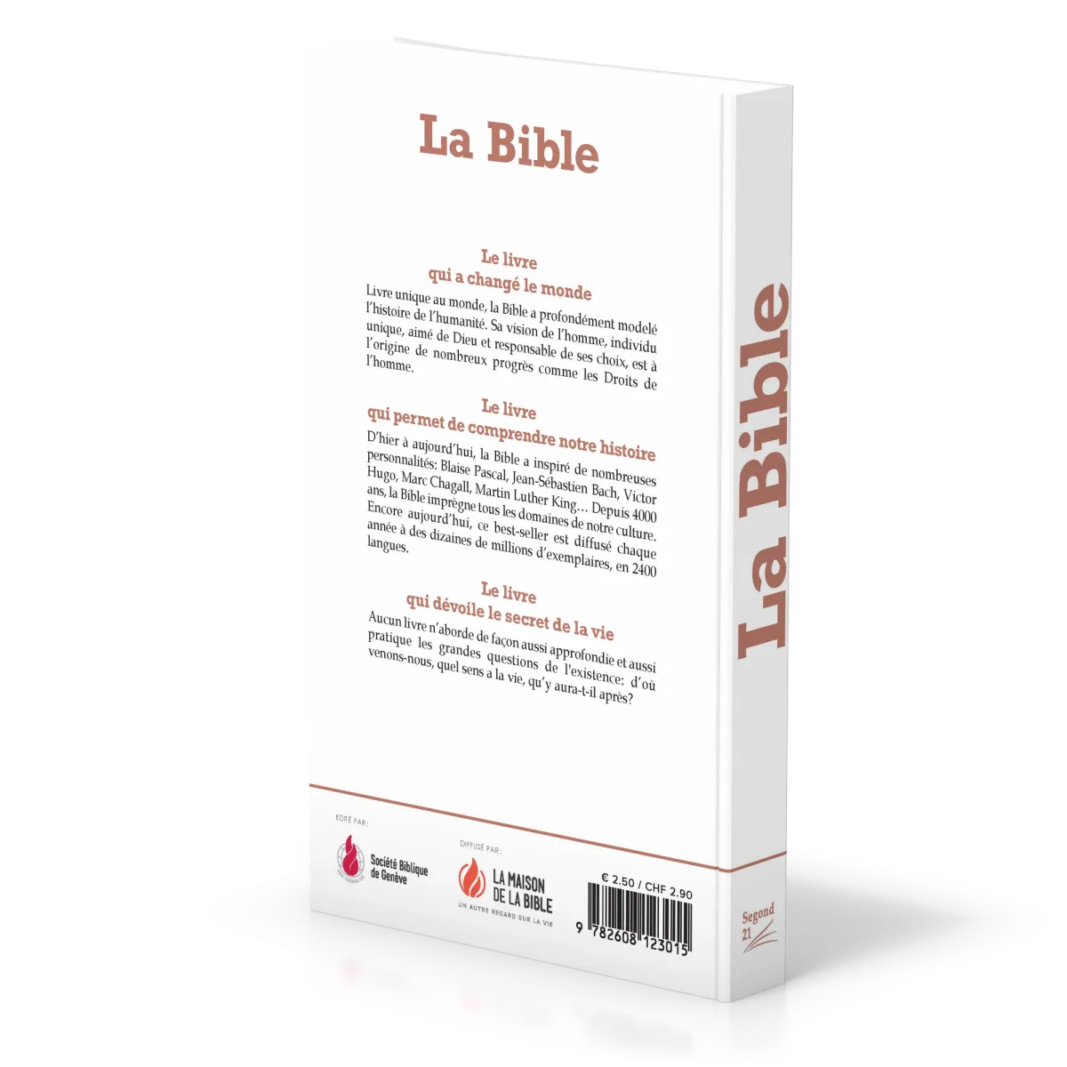 BIBLE SEGOND 21 SOUPLE PAPIER RECYCLE