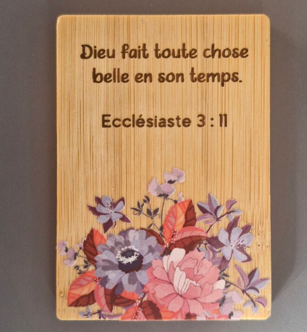 MAGNET BAMBOU ECCLESIASTE 3:11