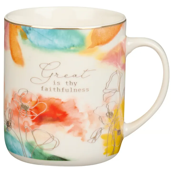 MUG CERAMIQUE - GREAT IS THY FAITHFULNESS