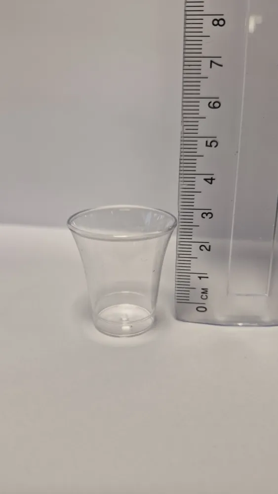 GOBELETS EN PLASTIQUE POUR SAINTE CENE - REUTILISABLE ET RECYCLABLE - VENDU PAR 1000 PIECES