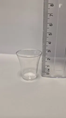 GOBELETS EN PLASTIQUE POUR SAINTE CENE - REUTILISABLE ET RECYCLABLE - VENDU PAR 1000 PIECES