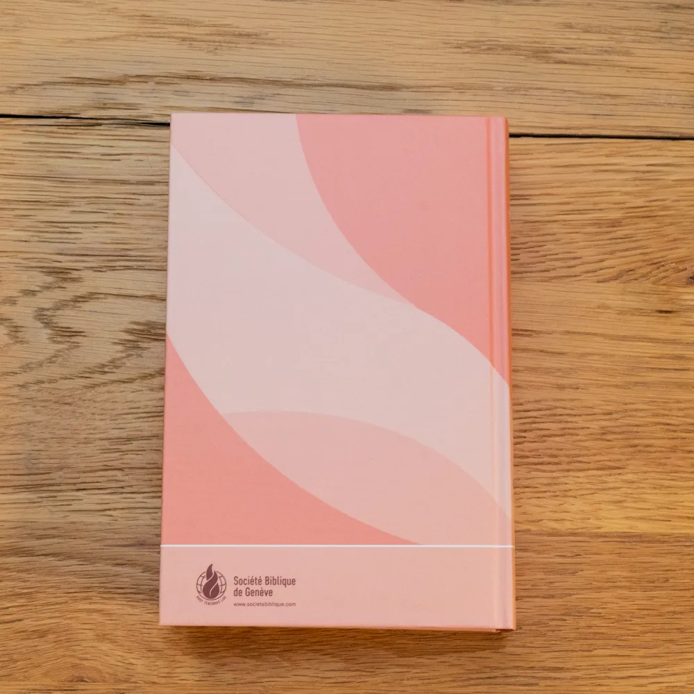 BIBLE SEGOND 21 GROS CARACTERES RIGIDE ILLUSTREE ROSE