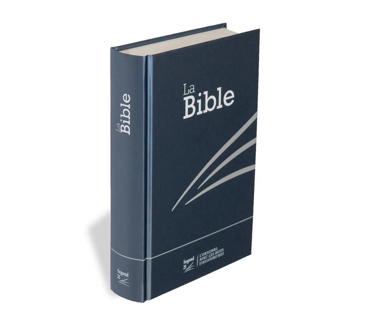 BIBLE SEGOND 21 COMPACTE RIGIDE SKIVERTEX BLEU - NOUVEAU PAPIER