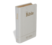 BIBLE SEGOND 21 COMPACTE "PREMIUM STYLE" SOUPLE TOILE BLANCHE AVEC ONGLETS TRANCHES DOREES