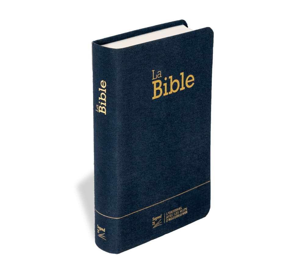 BIBLE SEGOND 21 COMPACTE "PREMIUM STYLE" SOUPLE TOILE ANTHRACITE