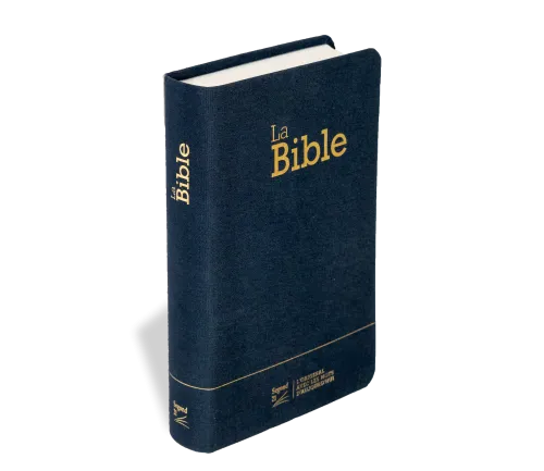 BIBLE SEGOND 21 COMPACTE "PREMIUM STYLE" SOUPLE TOILE ANTHRACITE
