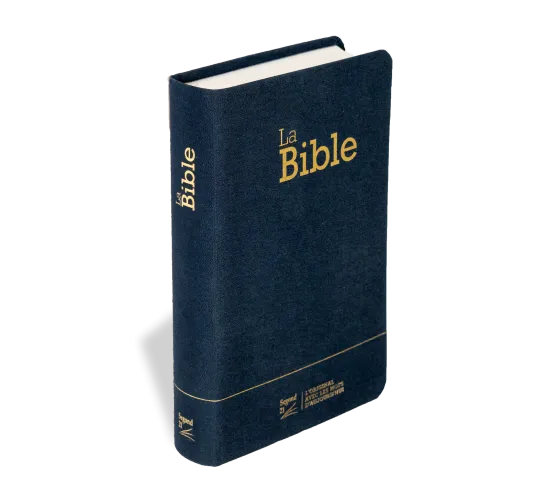 BIBLE SEGOND 21 COMPACTE "PREMIUM STYLE" SOUPLE TOILE ANTHRACITE