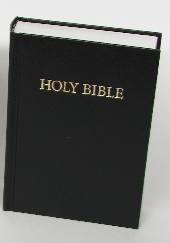 ANGLAIS BIBLE KJV PETIT MODELE RIGIDE NOIR