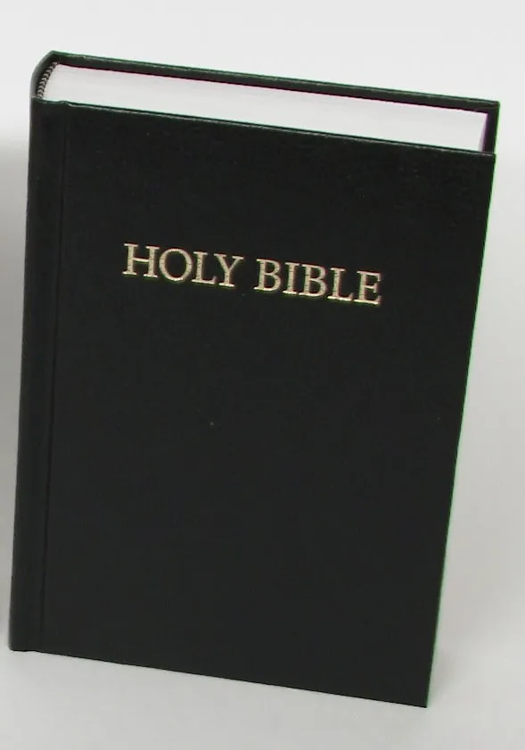 ANGLAIS BIBLE KJV PETIT MODELE RIGIDE NOIR