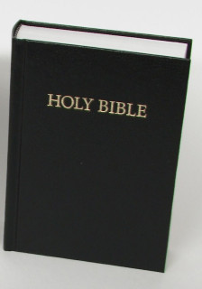ANGLAIS BIBLE KJV PETIT MODELE RIGIDE NOIR