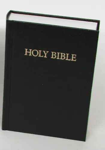 ANGLAIS BIBLE KJV PETIT MODELE RIGIDE NOIR