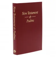 ANGLAIS NOUVEAU TESTAMENT PSAUMES KJV 42A MINI ROUGE -
