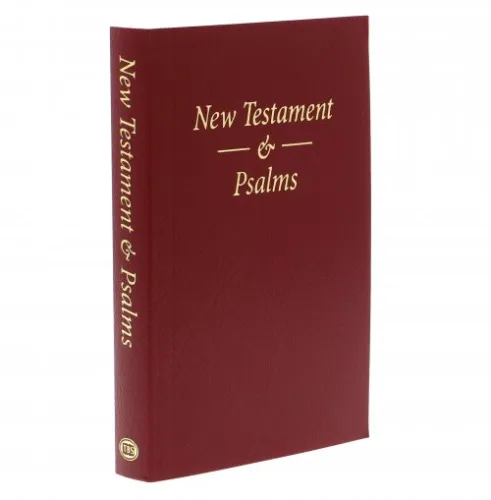 ANGLAIS NOUVEAU TESTAMENT PSAUMES KJV 42A MINI ROUGE -