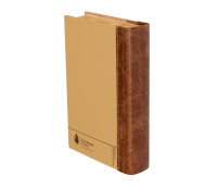 BIBLE SEGOND 21 COMPACTE "PREMIUM STYLE" SEMI RIGIDE DUO CUIR PRALINE CHOCOLAT - TRANCHES DOREES