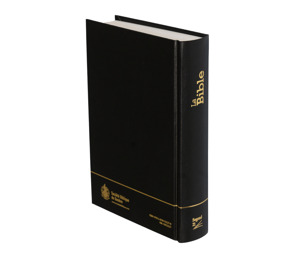 BIBLE SEGOND 21 COMPACTE RIGIDE SKIVERTEX NOIR