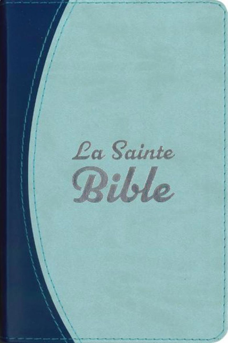 BIBLE SEGOND 1910 COMPACTE SOUPLE DUO BLEU