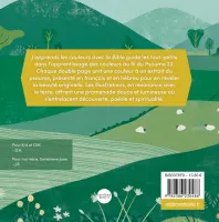 J'APPRENDS LES COULEURS AVEC LA BIBLE - PSAUME 23 FRANCAIS ET HEBREU