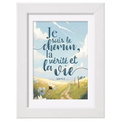MINI CADRE DECO - JE SUIS LE CHEMIN