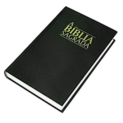 PORTUGAIS BIBLE CARTONNE NOIR GROS CARACTERES