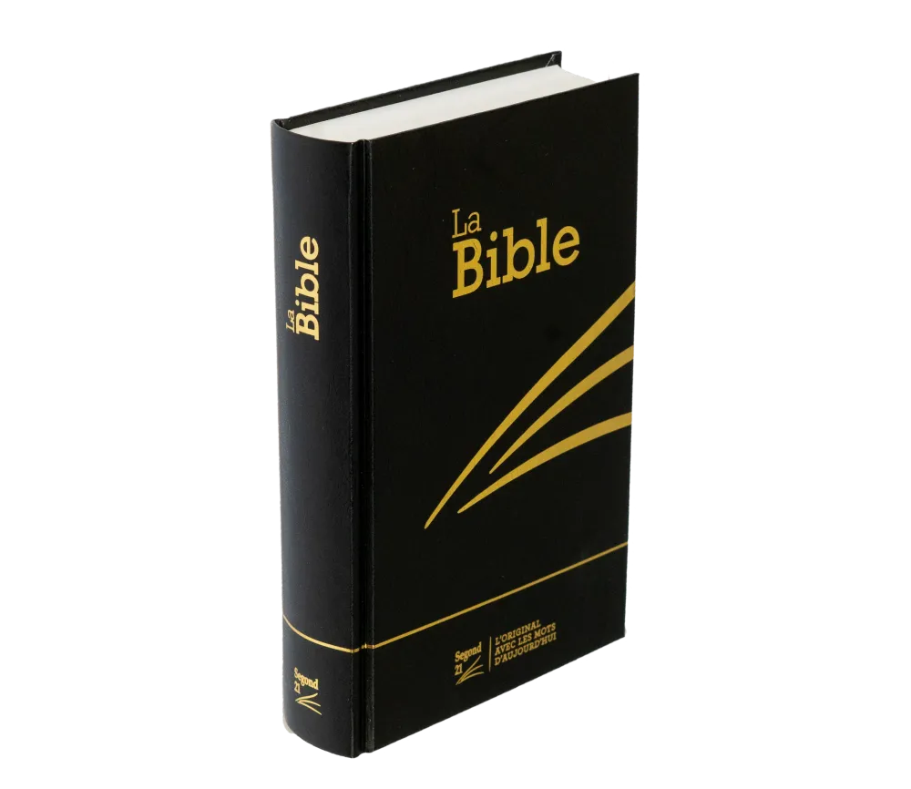 BIBLE SEGOND 21 COMPACTE RIGIDE SKIVERTEX NOIR