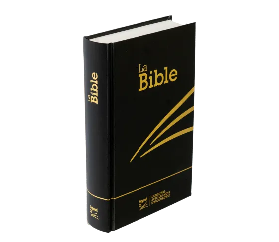 BIBLE SEGOND 21 COMPACTE RIGIDE SKIVERTEX NOIR