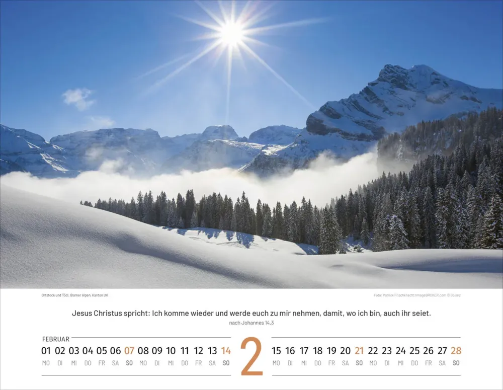 CALENDRIER BOL PAYSAGES SUISSES FRANCAIS