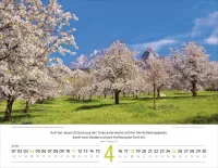 CALENDRIER BOL PAYSAGES SUISSES FRANCAIS