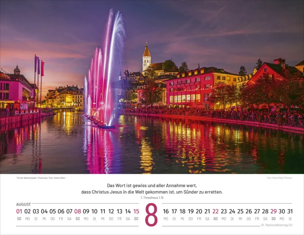 CALENDRIER BOL PAYSAGES SUISSES FRANCAIS