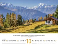 CALENDRIER BOL PAYSAGES SUISSES FRANCAIS