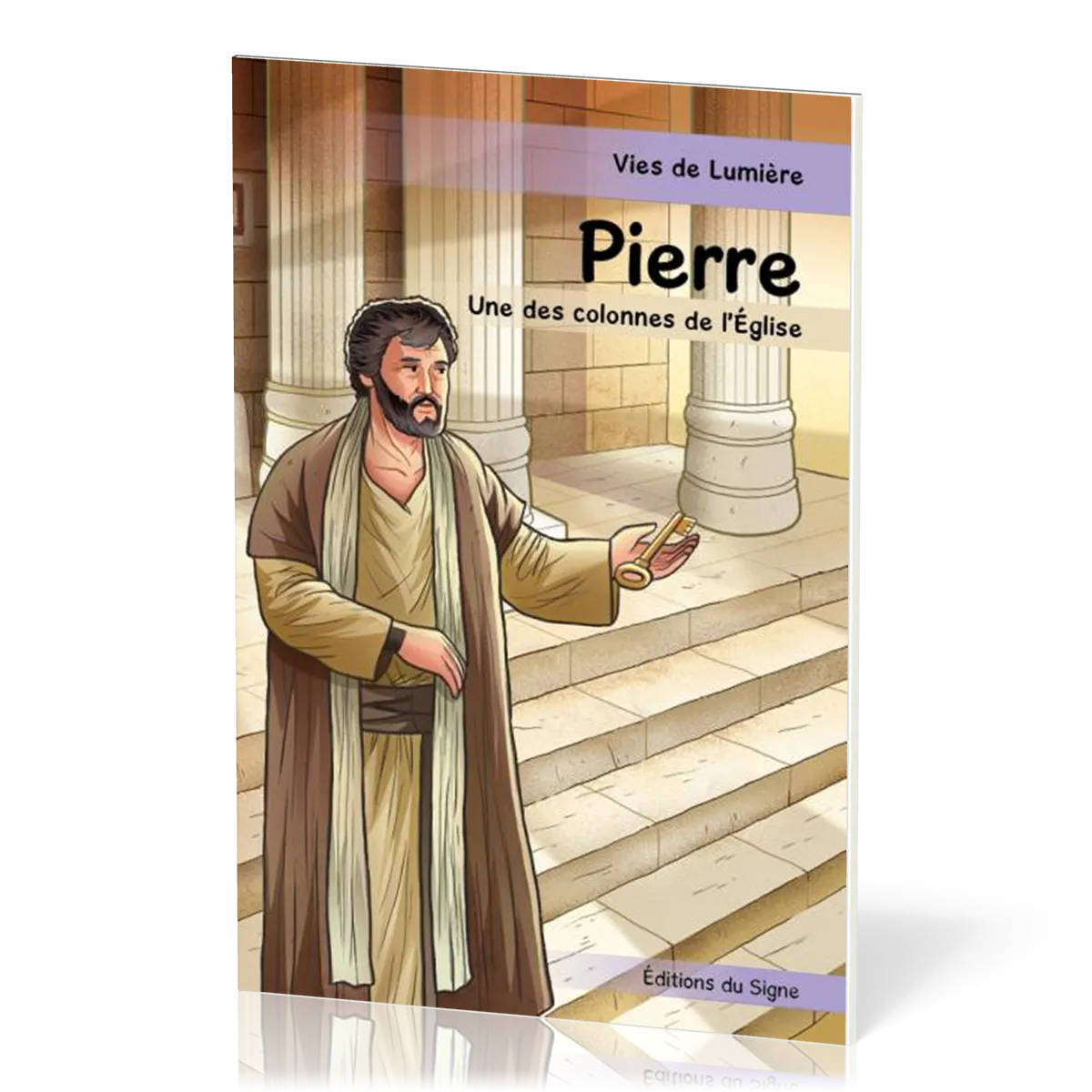PIERRE UNE DES COLONNES DE L'EGLISE