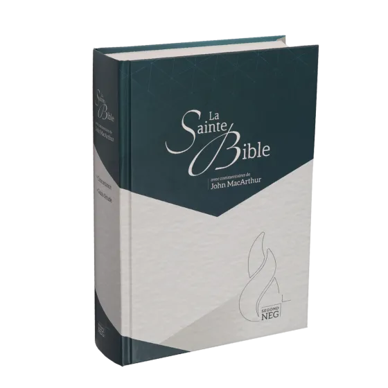 BIBLE NEG MACARTHUR RIGIDE ILLUSTREE