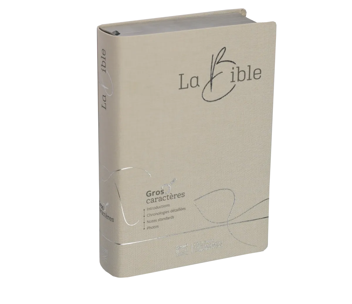 BIBLE SEGOND 21 GROS CARACTERES SOUPLE TOILE BLANCHE