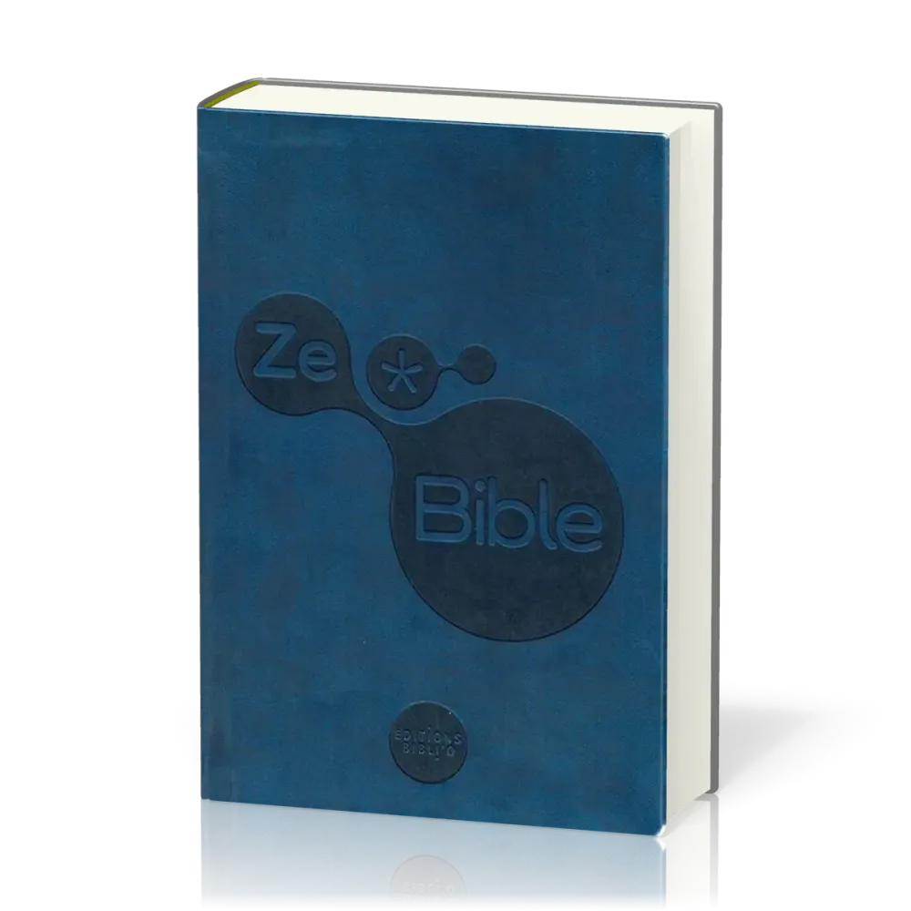 ZE BIBLE NOUVELLE FR. COURANT AVEC DEUTEROCANONIQUES SOUPLE VIVELLA BLEU