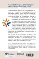 AUTORITE DANS L'EGLISE (L') - DE L'ORDRE DIVIN AUX DEFIS DES HUMAINS