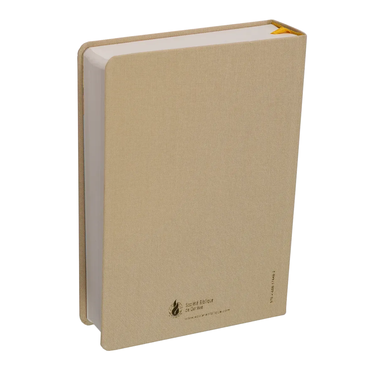 BIBLE NEG MACARTHUR SEMI RIGIDE TOILE BEIGE